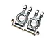 GPM Silver Aluminium Rear Hubs 2Pcs MAS022-S