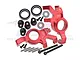 GPM Red Aluminium Oversized Steering Hubs Set TXM021LN-R