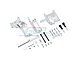 GPM Silver Aluminium Handbrake & Centre Differential Cover Kit MAI038AB-S