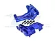 GPM Blue Aluminium Front & Rear Upper Bulkhead Set XRT1213-B