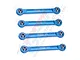 GPM Aluminium Rear Swing Arm Linkages 4Pcs - Sky Blue BBX05657-SB