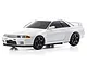 Kyosho Mini-Z MA-020-N Nissan Skyline GT-R (R32) RC Drift Car Electric AWD RTR - White 32639W