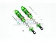 GPM Green Aluminium Complete 135mm Adjustable Shocks w/ Mounting Hardware MAK135RA-G-S-BEBK