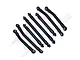GPM Black 6061-T6 High Clearance Adjustable Linkages TRX4MA160A-BK-BEBK