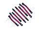 GPM Red 6061-T6 High Clearance Adjustable Linkages TRX4MA160A-R-BEBK