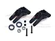 GPM Black 7075 Aluminium Rear Hub MGO022-BK
