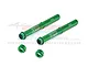 GPM Green 7075 Aluminium Fork Set MX142-G
