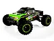 A BlackZon Smyter MT Turbo 1/12 scale RC monster truck in green and black, featuring large off-road tires and a detailed truck body.