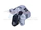 GPM Silver Blue Aluminium Front Brake Disc Calliper MX2035-S