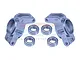 GPM Silver Aluminium Rear Hubs 2Pcs w/ Larger Bearings MGG022-S