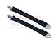 GPM 108mm Rear Suspension Travel Limit Straps w/ Silver Aluminium Buckles 2Pcs UDR013/SP-S