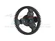 GPM Medium Carbon Steel 55T 32dp/0.8Mod Spur Gear w/ Black Aluminium Slipper Eliminator MAVE055TS-BK