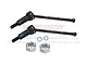 GPM Carbon Steel Rear CVD Driveshafts 2Pcs w/ Silver Aluminium Wheel Hexes MGG059RS-S