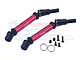GPM Medium Carbon Steel & Red Aluminium CVD Driveshafts 2Pcs MAM4120F/R-R