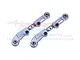 GPM Silver Aluminium & Stainless Steel Rear Upper Links 2Pcs MAM4057S-S