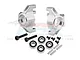 GPM Silver Aluminium Steering Hubs 2Pcs w/ Larger Inner Bearings LMTM021-S