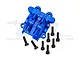 GPM Blue Aluminium Rear Diff Cover MGG013-B