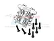GPM Silver Aluminium Rear Diff Cover MGG013-S