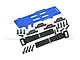 GPM Blue Aluminium Large Battery Tray w ESC & Receiver Mount LMTM0126A-B