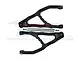 GPM Black Aluminium Rear Upper Suspension Arms 2Pcs w/ Pins ER057-BK