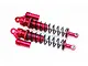 GPM Aluminium 170mm Piggyback Shock Absorbers 2Pcs - Red SB170R/L-R-BK