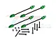 GPM Suspension Travel Limit Strap Set - Green LMTM1213/SP-G
