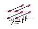 GPM Suspension Travel Limit Strap Set - Red LMTM1213/SP-R