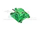 GPM Aluminium Centre Gearbox Housing Set - Green LMTM039-G