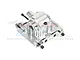 GPM Aluminium Centre Gearbox Housing Set - Silver LMTM039-S