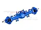 GPM Aluminium Complete Quick Release Front Axle Set - Blue LMTM012KIT-B
