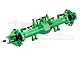 GPM Aluminium Complete Quick Release Front Axle Set - Green LMTM012KIT-G