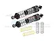 GPM Aluminium Complete Shock Absorber Set 2Pcs - Silver LMTM065F/R-S-S