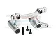 GPM Aluminium Front Steering Assembly - Silver MAK048N-S