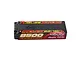 Gens Ace Redline 2.0 8500mAh 140C HV LiPo battery in a black hard case with red and yellow branding.