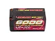 Gens Ace Redline 2.0 6000mAh 15.2V LiPo-HV hard case battery with black casing and red and yellow branding.