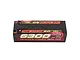 Gens Ace Redline 2.0 6300mAh 15.2V 140C LiPo-HV hard case battery pack with red and black branding.