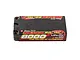 Gens Ace Redline 2.0 8000mAh 140C HV LiPo battery in a black hard case with red and yellow branding.