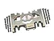 GPM Grey Silver Aluminium Gear Box Skid Plate Set TRX4038BA-GS
