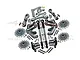 GPM Grey Silver Aluminium Complete Baja Rey Combo Set A BR10212248-GS