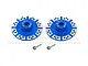 GPM Blue Aluminium 12mm (+1.5mm) Brake Disc Wheel Hexes 2Pcs BR010D/+1.5N-B