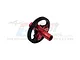 GPM Medium Carbon Steel 54T 32dp/0.8Mod Spur Gear w/ Red Aluminium Slipper Eliminator MAVE054TS-R