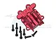 GPM Red Aluminium Front Differential Cover MGG012-R