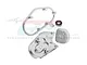 GPM Silver Aluminium Transmission Housing Set 4Pcs MX038-S