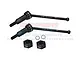 GPM Medium Carbon Steel Rear CVD Driveshafts 2Pcs w/ Black Aluminium Wheel Hexes MGG059RS-BK