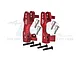 GPM Red Aluminium Steering Hub Carriers (C-Hubs) 2Pcs SLA019N-R