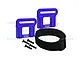 GPM Blue Aluminium Battery Hold Down Retainer Set TS0126-B