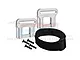 GPM Silver Aluminium Battery Hold Down Retainer Set TS0126-S