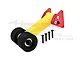 GPM 1/10 Red Aluminium Adjustable Wheelie Bar MGO040R-R
