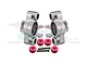 GPM Silver Aluminium Steering Hubs 2Pcs ER2021N-S