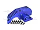 GPM Aluminium Main Gear Cover - Blue TXMS038GCN-B